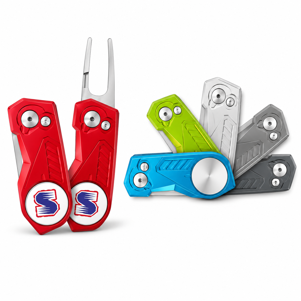 Angular Divot Repair Tool